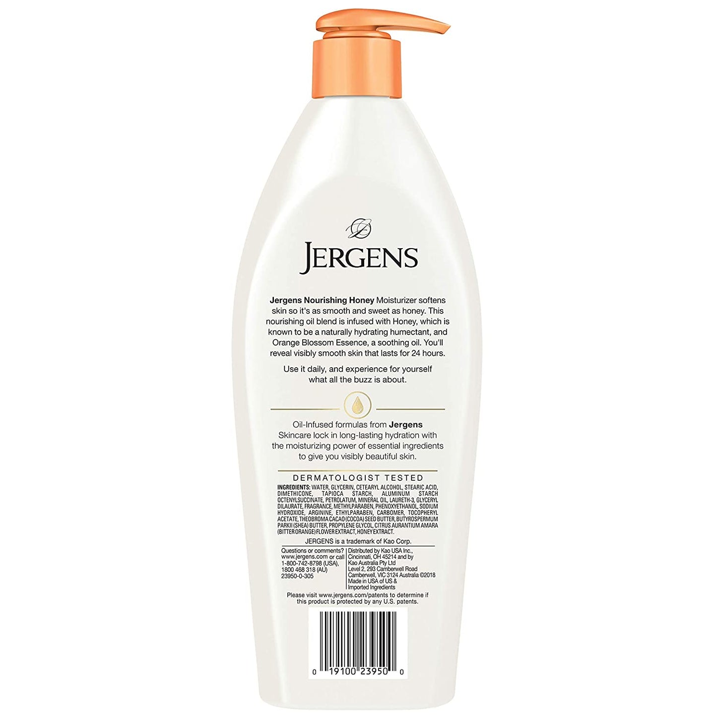 Jergens Nourishing Honey 496ml/4
