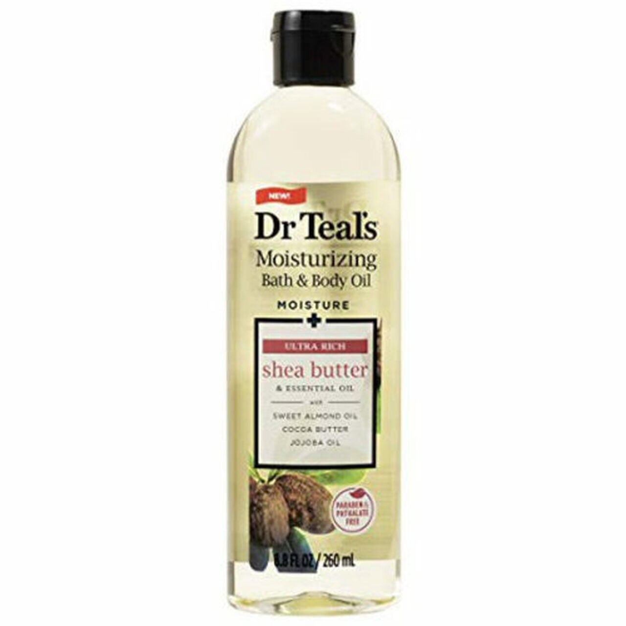 Dr Teal’s Shea Butter Bath and Body Oil 8.8oz 6/6