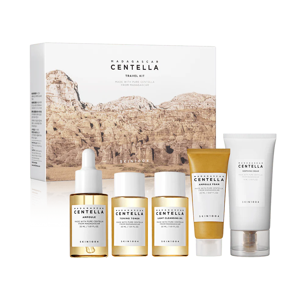 Centella Travel Kit - 100% Centella asiatica extract from the untouched nature of Madagascar