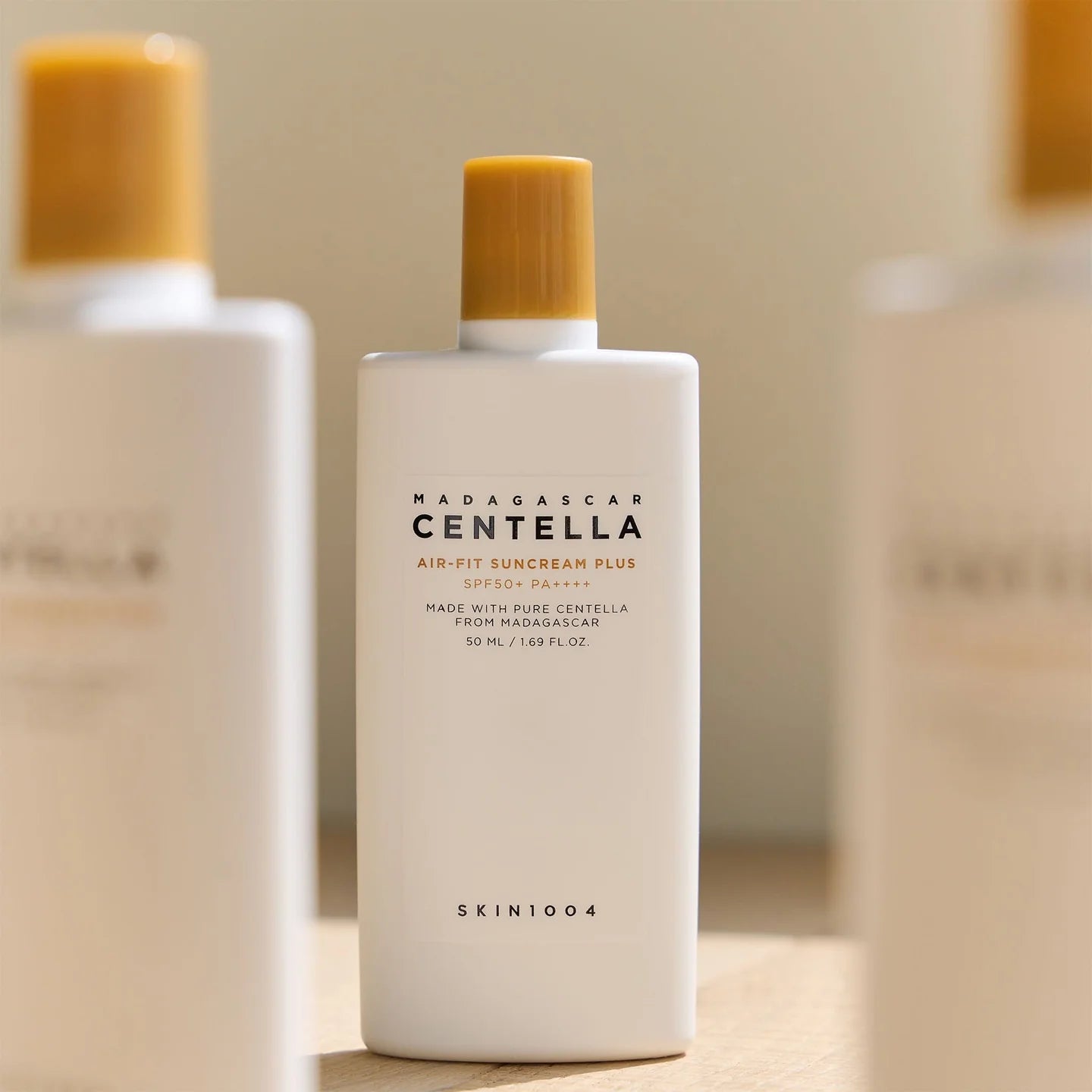 Centella Air-Fit Suncream Plus SPF50+ PA++++ (Beige Tinted Mineral sunscreen) 50ml