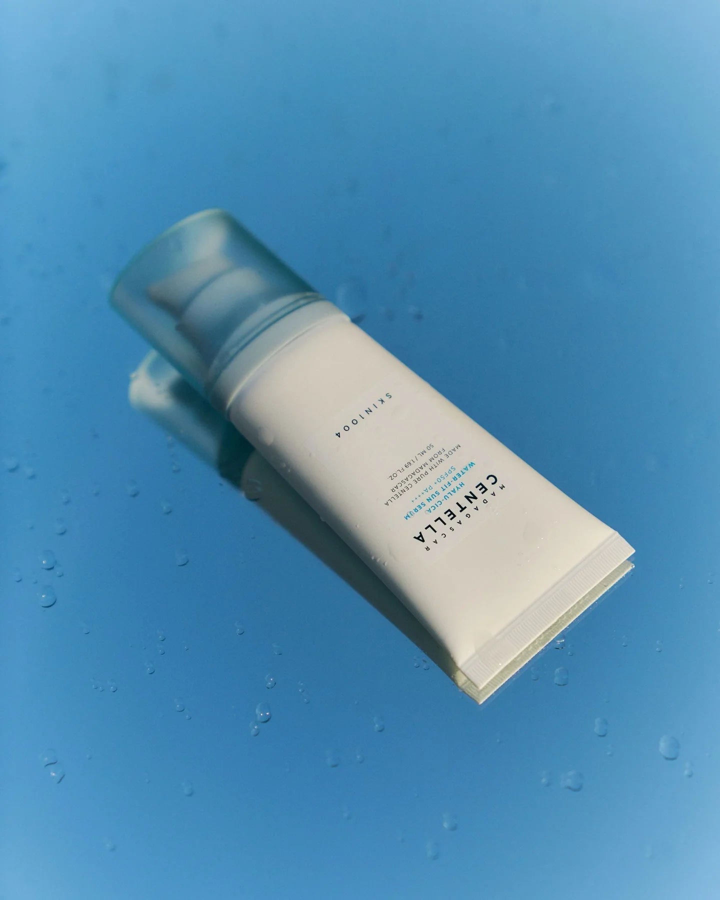 Hyalu-Cica Water-Fit Sun Serum SPF50+ PA++++ (Feather Light Moisturizing SPF with Glow) 100ml