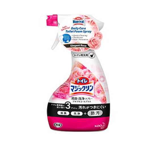 Magiclean Toilet Daily Care Foam Spray Rose 380ml/12