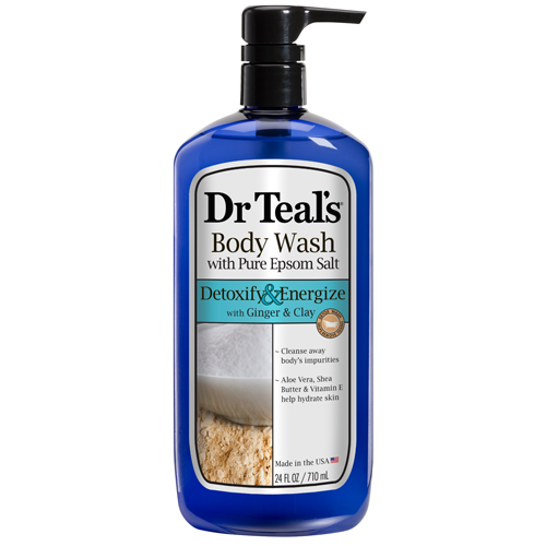Dr Teal’s Detoxify and Energize Body wash Pure Epsom Salt 24oz 4/4