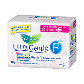 Laurier Ultra Gentle Light Flow 20.5CM 18S/18