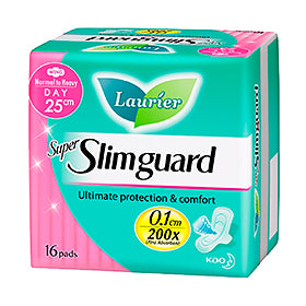 Laurier Super Slimguard Heavy Day 25CM 16S/16