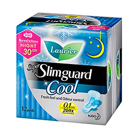 Laurier Super Slimguard Cool Day 30cm 12S/12