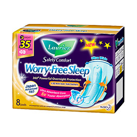 Laurier Worry Free Sleep with Gathers 35CM 8'S/24